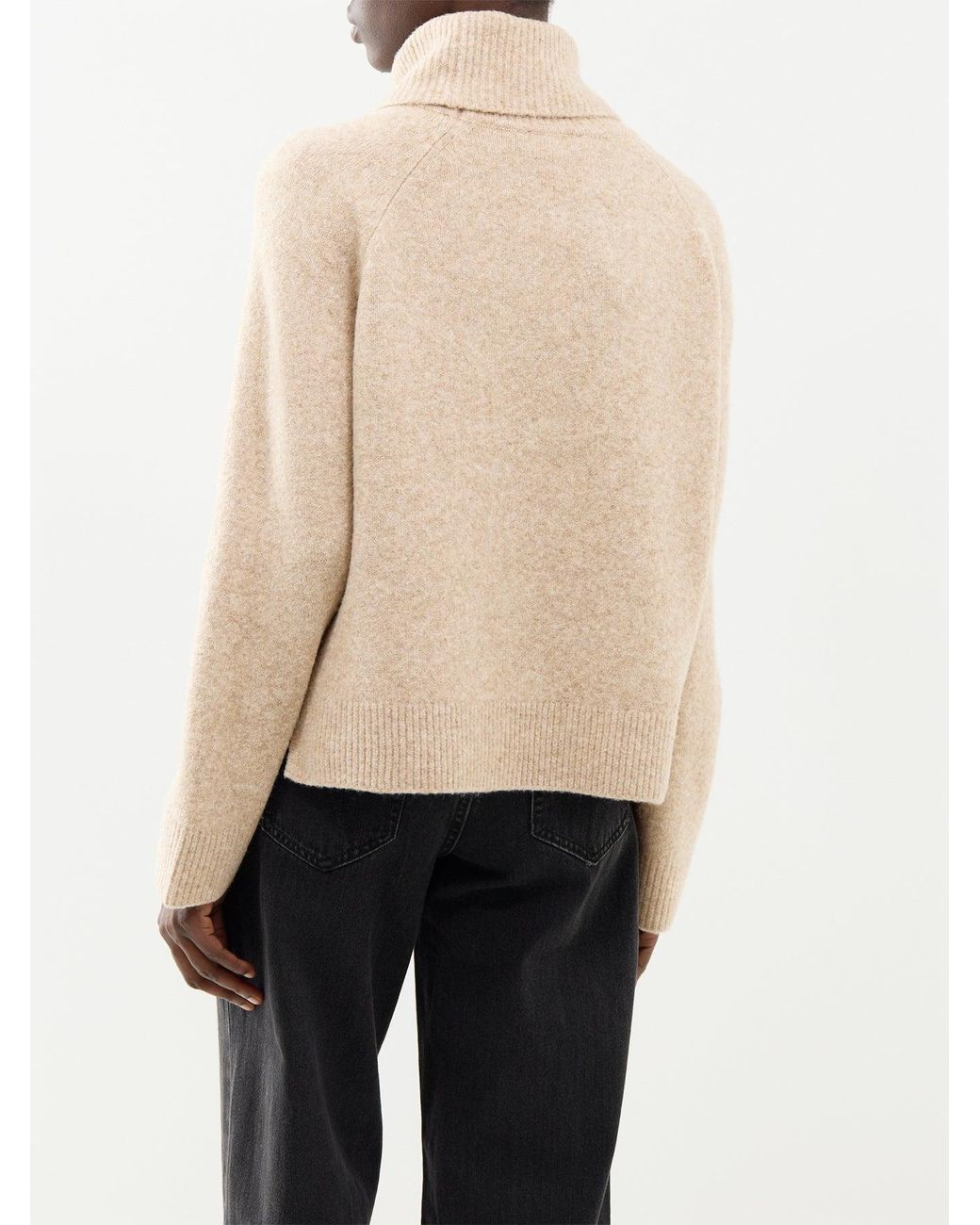 Nobody's Child Natural Relaxed Fit Roll Neck Jumper