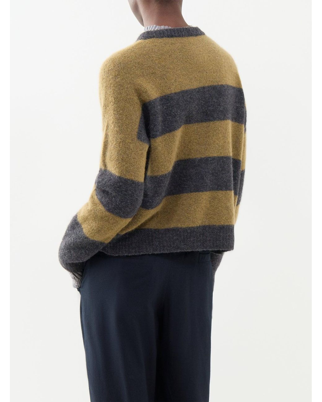 Weekend by Maxmara Green Tuono Alpaca Blend Crew Neck Jumper
