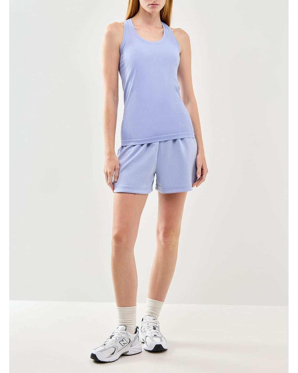 Sweaty Betty Purple Athlete Seamless Workout Tank Top