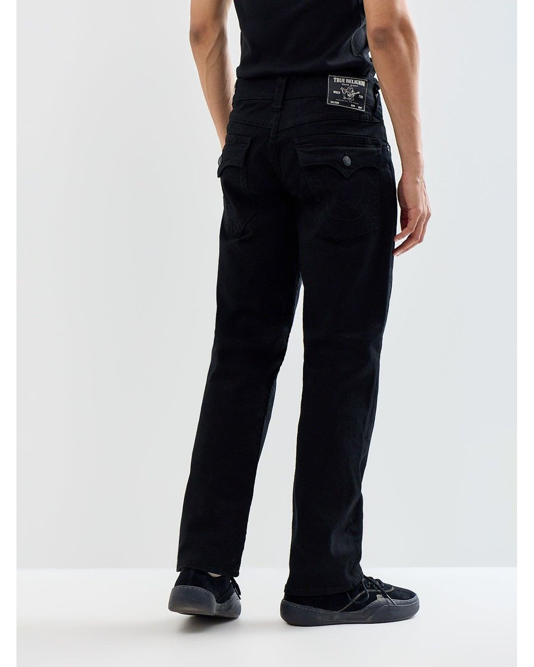 True Religion Blue Ricky Flap Jeans for men