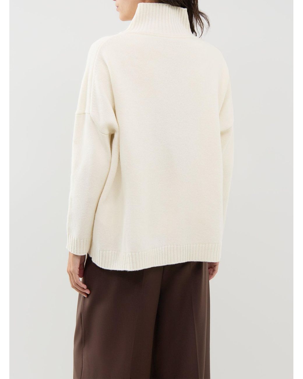 Weekend by Maxmara White Borgia Crew-Neck Sweater