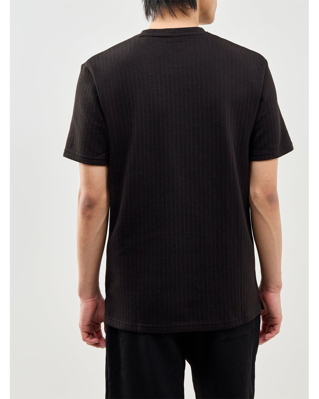 Only & Sons Black Trey Regular T-Shirt for men