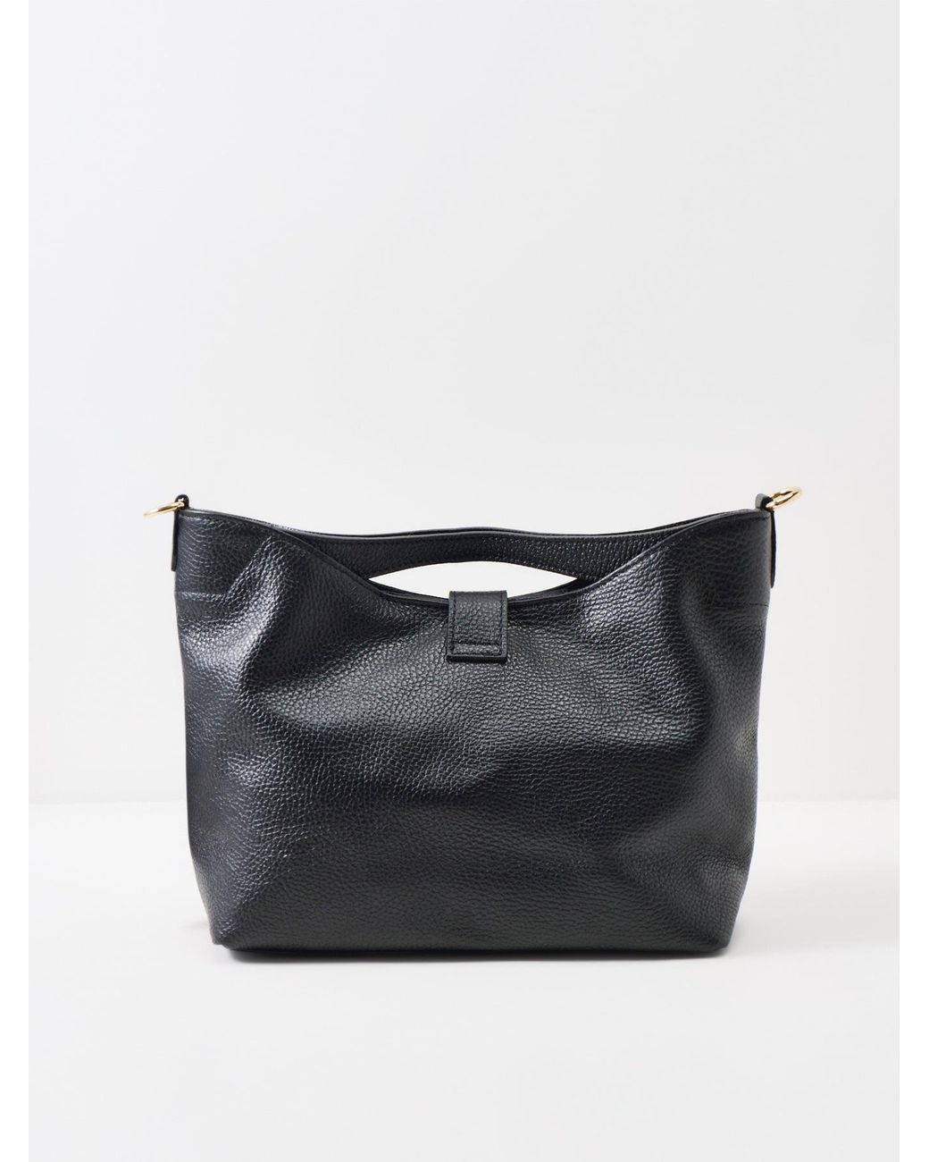 Marlon Black Clarity Medium Shoulder Bag
