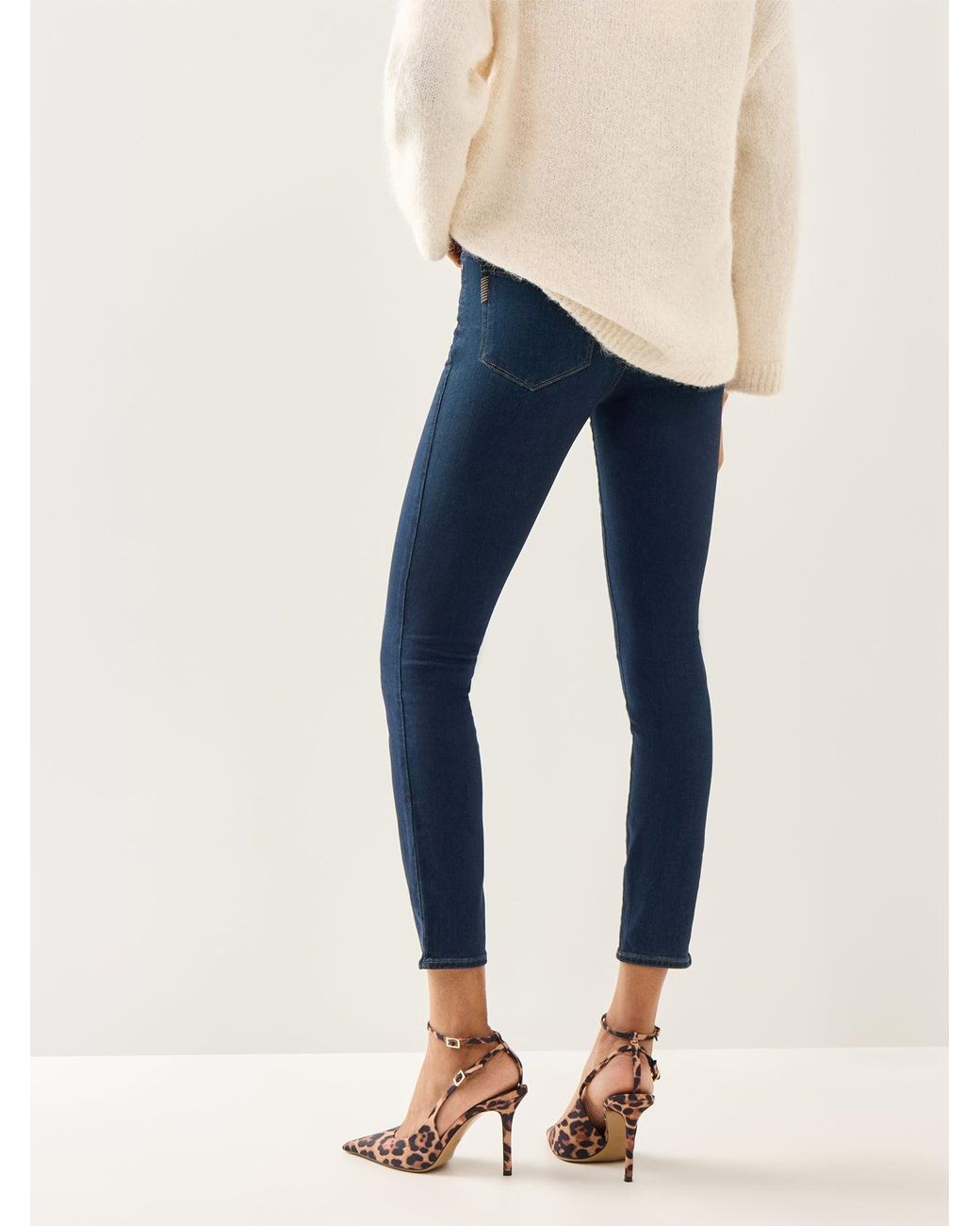 PAIGE Black Hoxton Ankle Jeans
