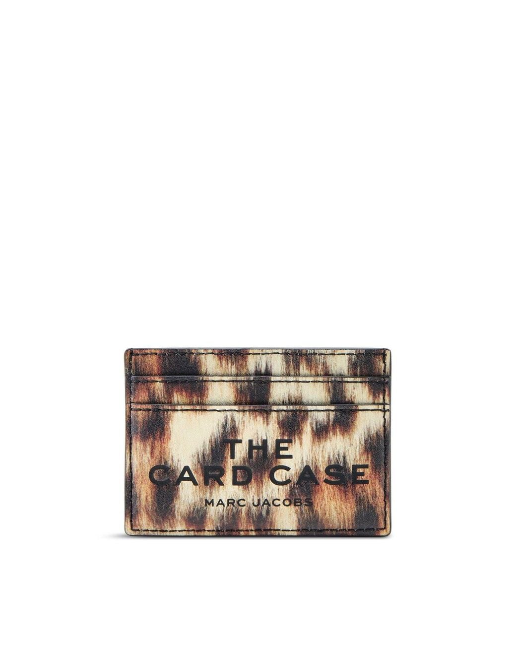 Marc Jacobs White The Coated Card Case, Leather