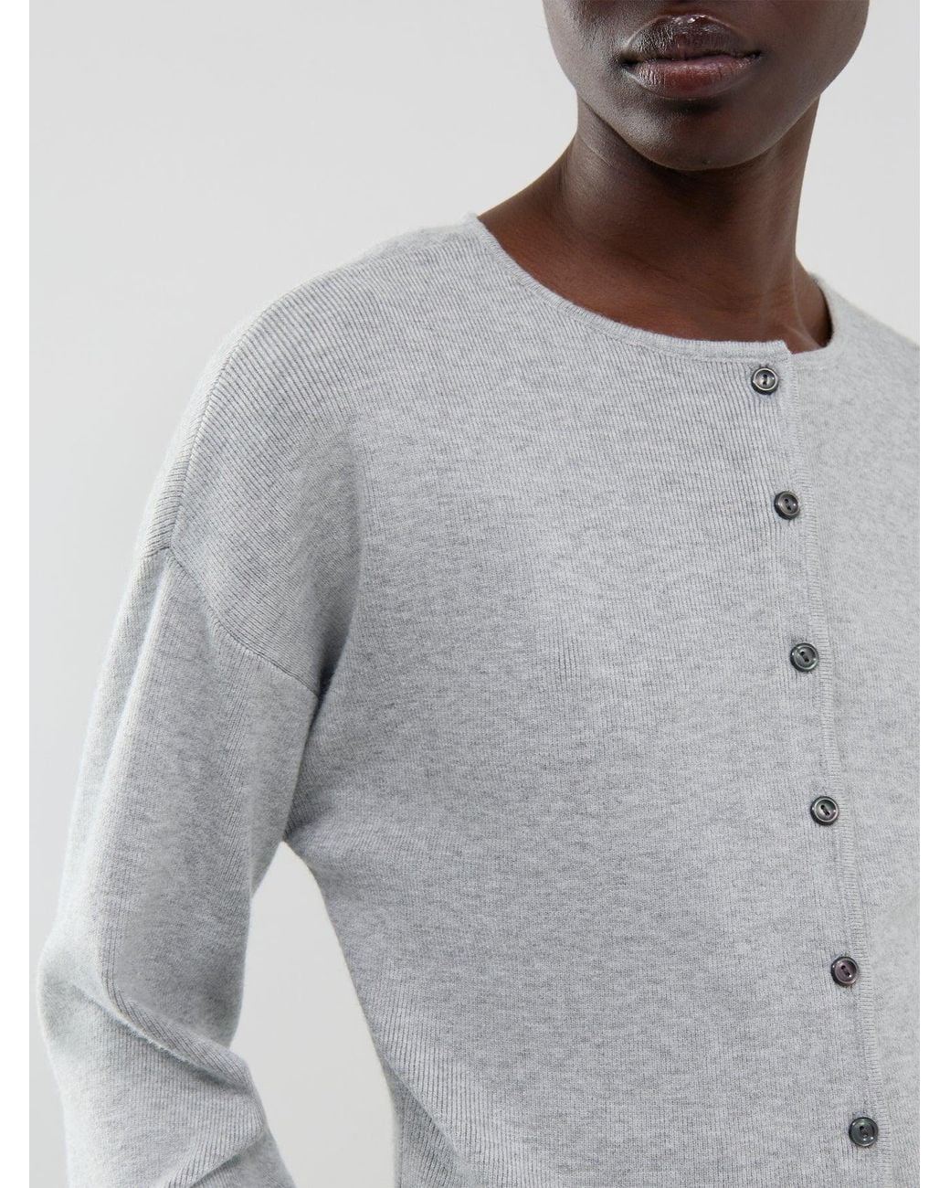 ONLY Gray Lucy Long-Sleeved Cardigan