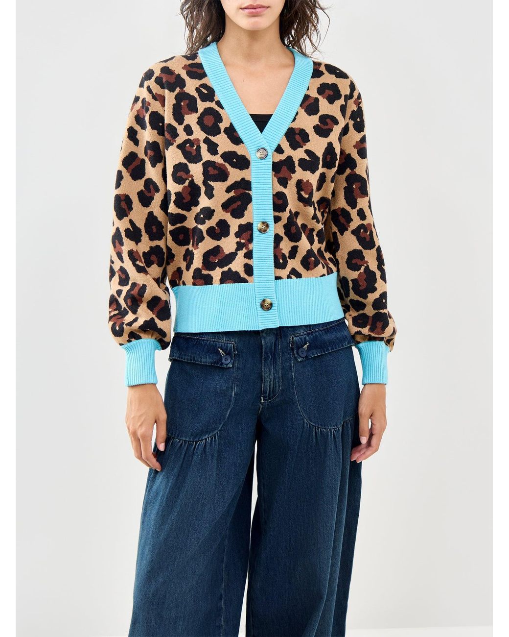 Never Fully Dressed Black Hannah Jacquard Cardigan
