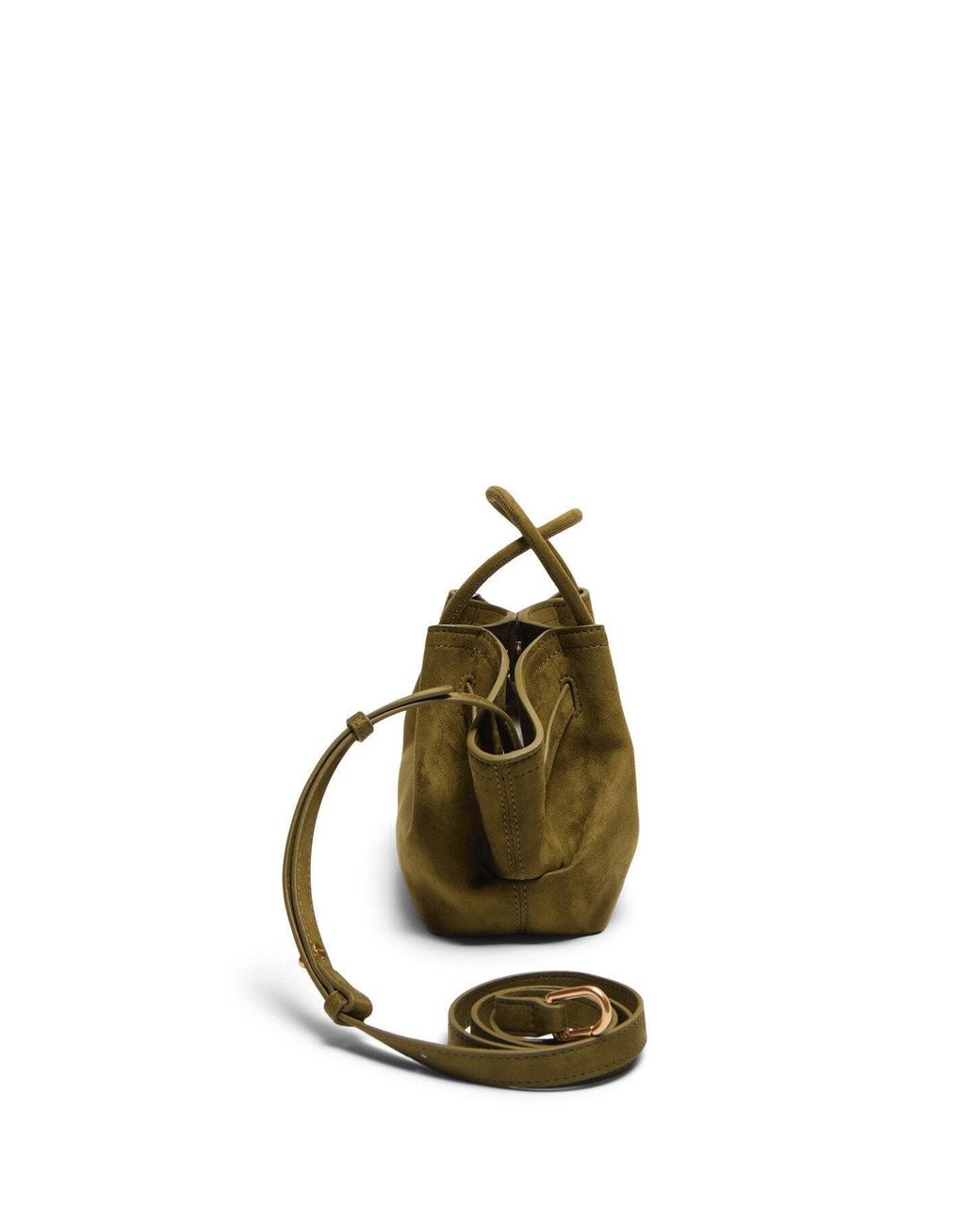 JW PEI Green Hana Mini Faux Suede Tote Bag
