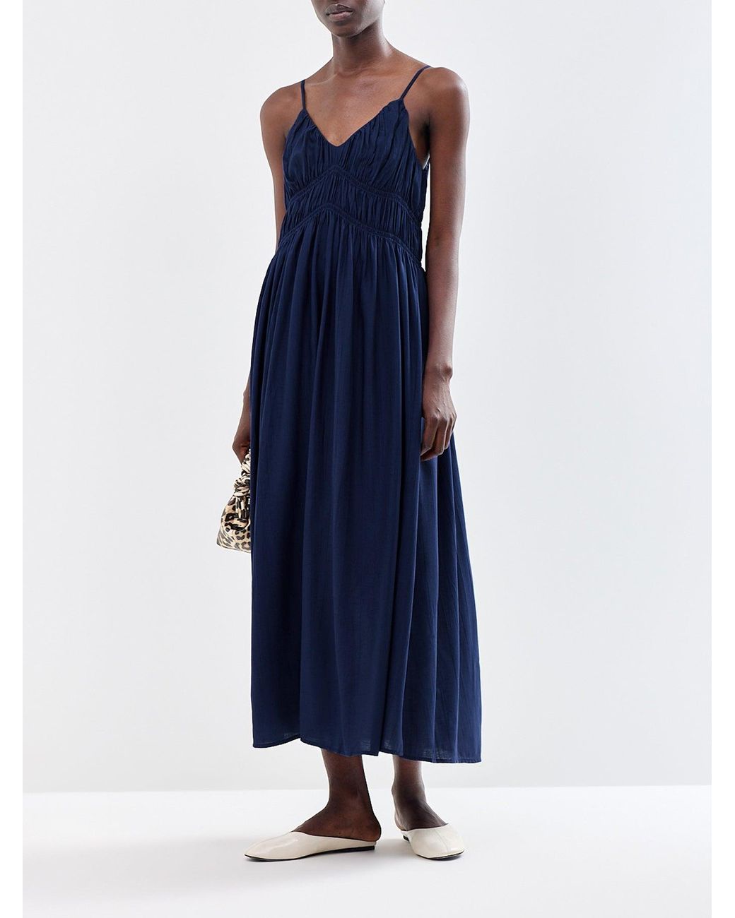 SELECTED Blue Jackie Regular Strap Ankle Dress
