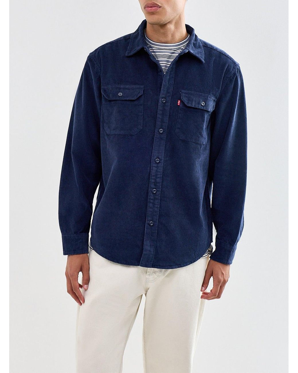 Levi's Blue Cord Overshirt for men