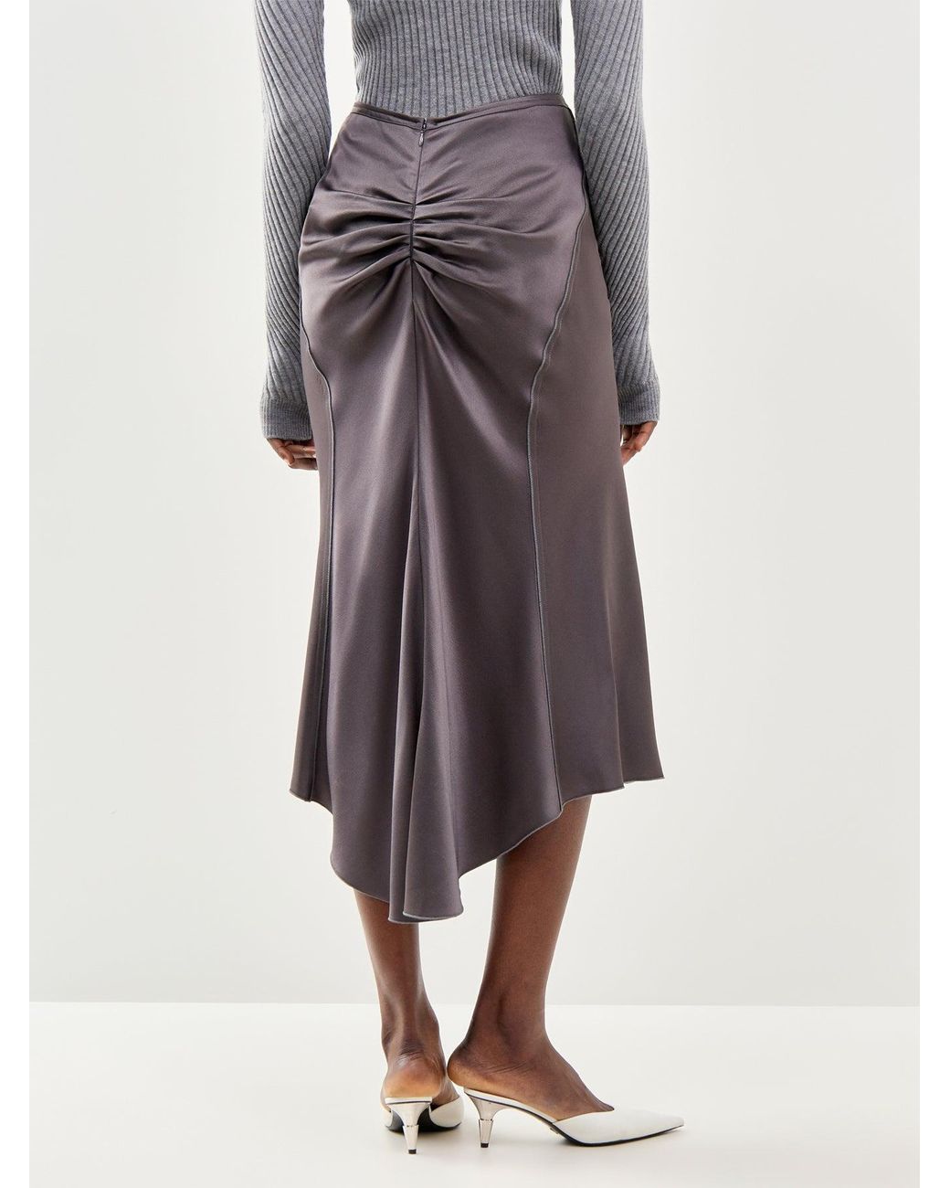 Victoria Beckham Brown Bela Skirt
