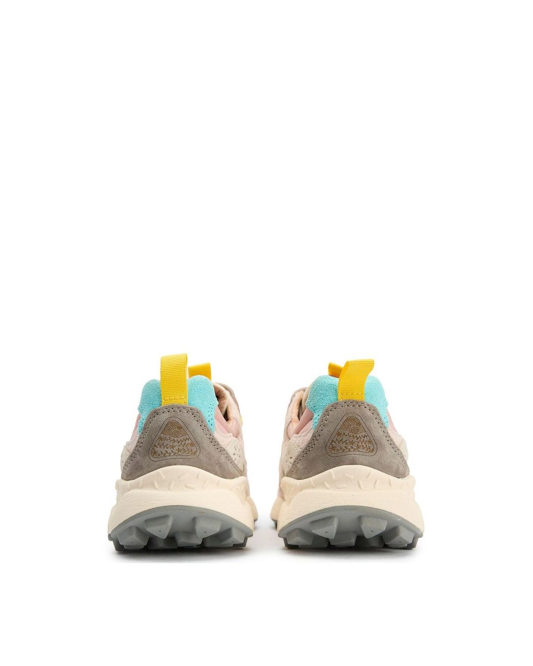 Flower Mountain White Yamano 3 Suede Trainers Lilac for men