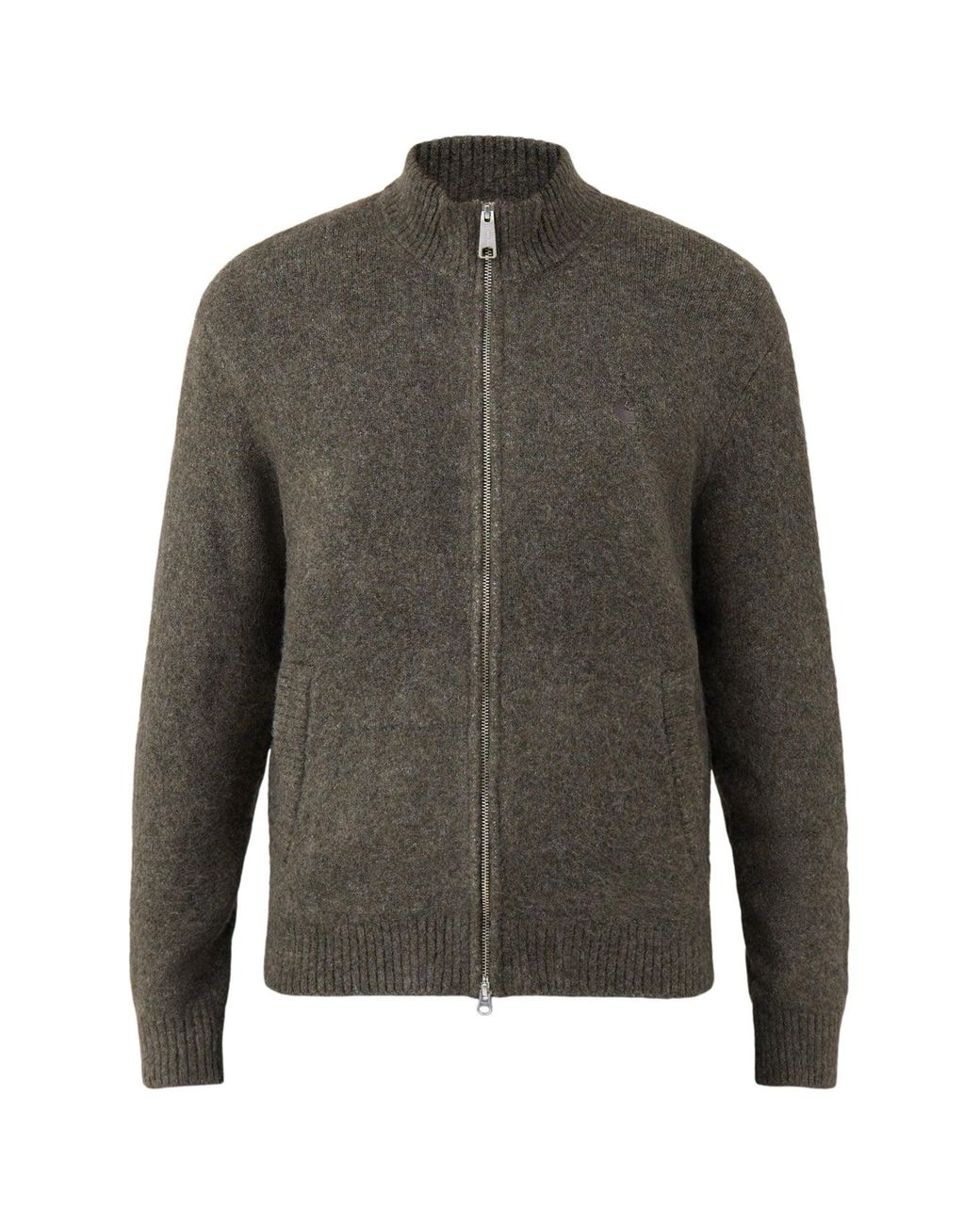Carhartt Gray Curtis Knitted Sweater Jacket for men