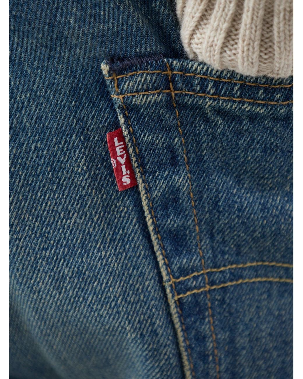 Levi's Blue 501 Loose Jeans for men