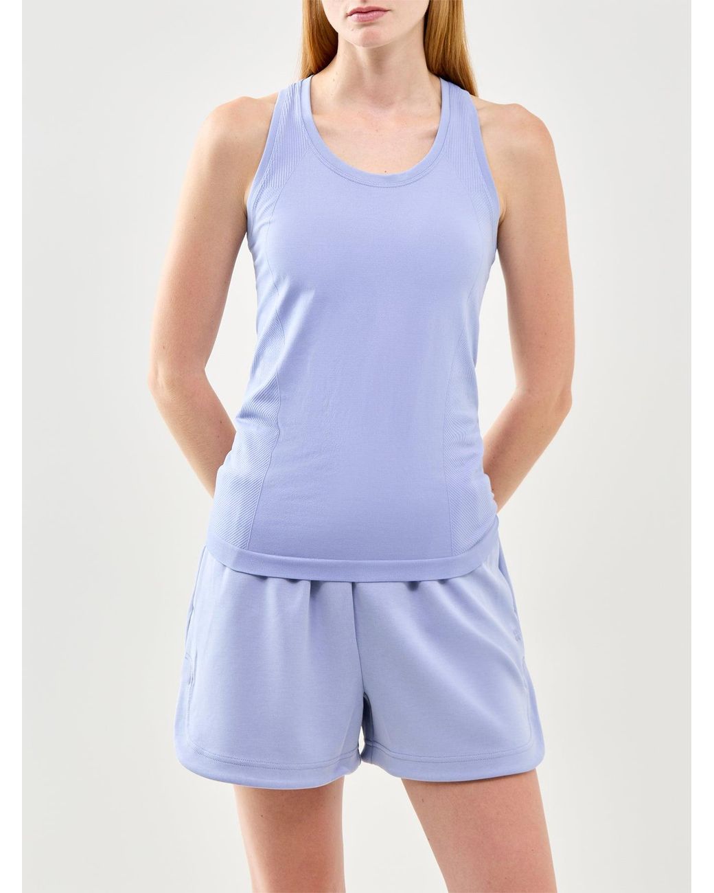 Sweaty Betty Purple Athlete Seamless Workout Tank Top