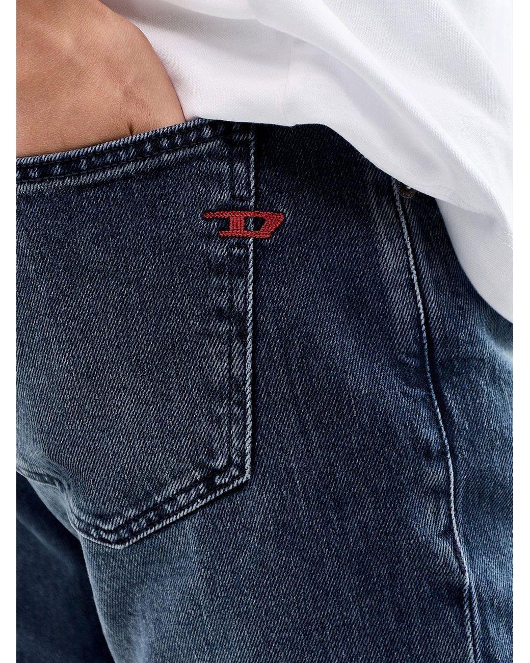 DIESEL Blue 2019 D-Strukt Slim Fit Jeans for men