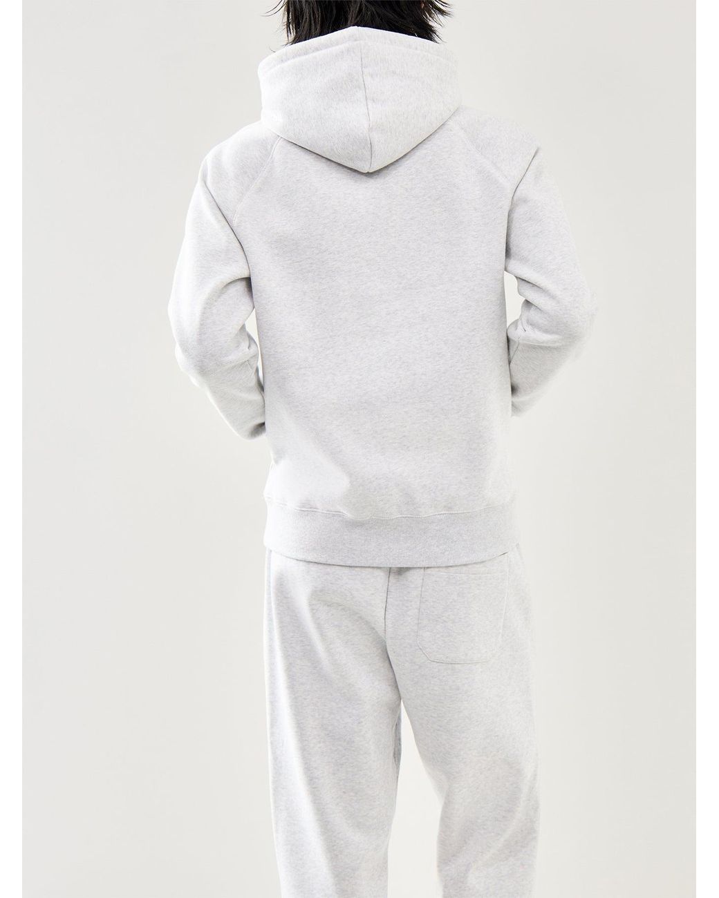 Carhartt White Hooded Chase Sweatshirt for men