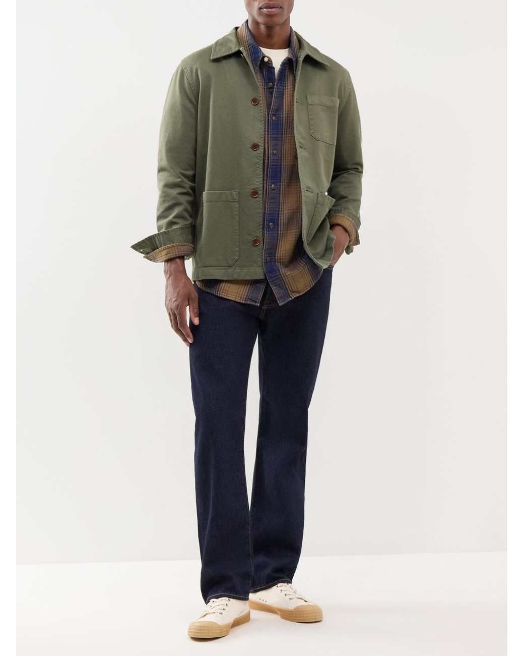 Levi's Blue 501 Original Jeans for men