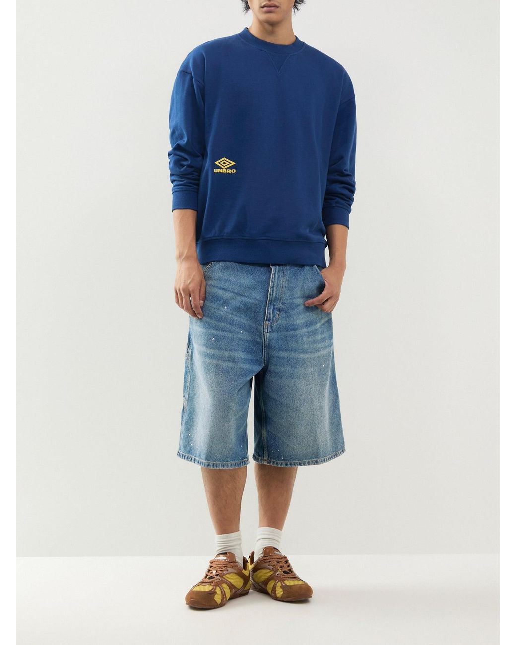 Umbro Blue Culture Sweatshirt for men