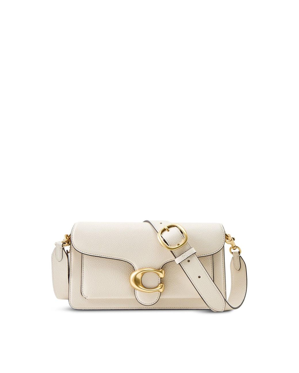 COACH Natural Tabby 26 Shoulder Bag Chalk