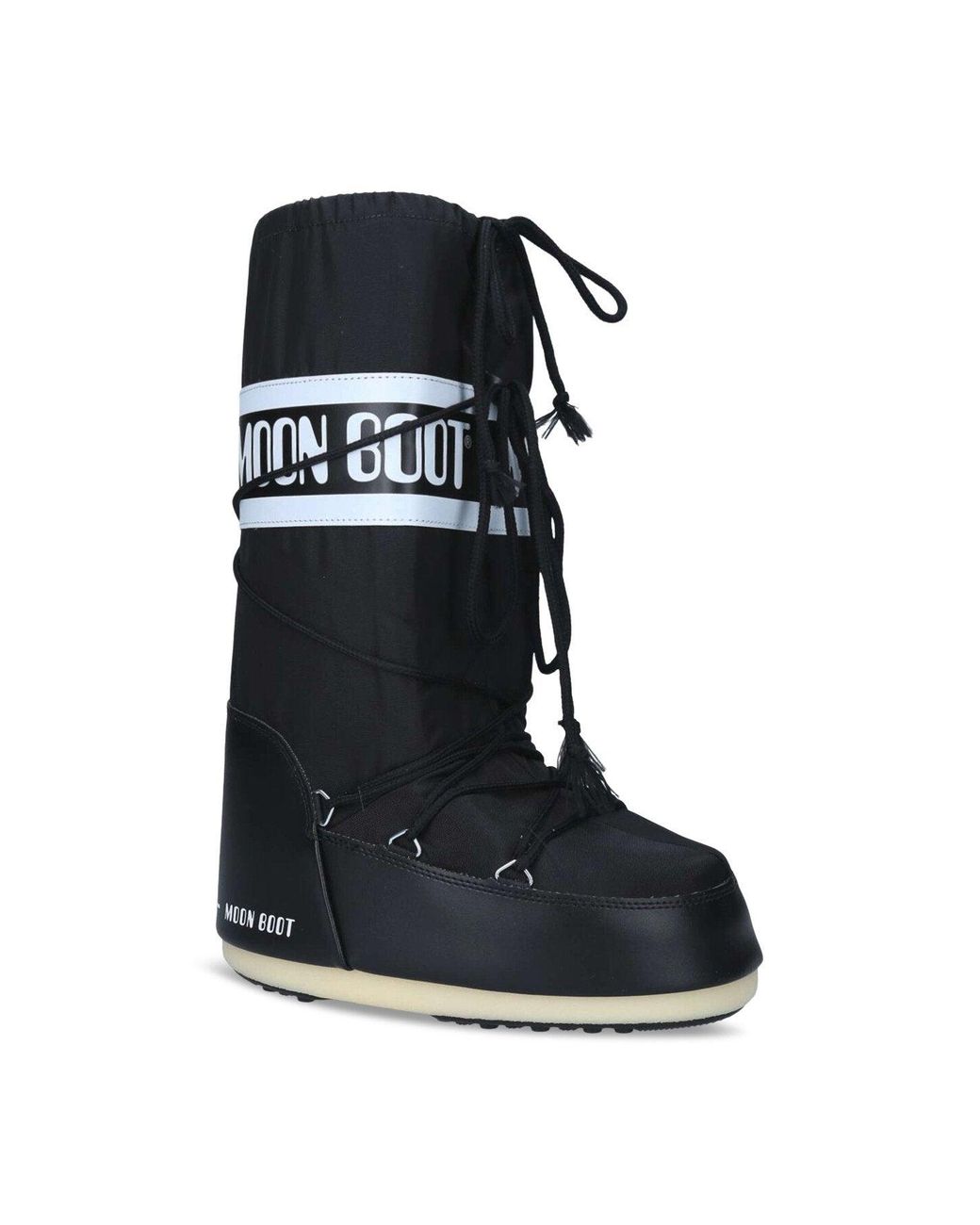 Moon Boot Black Icon Knee-High Boots