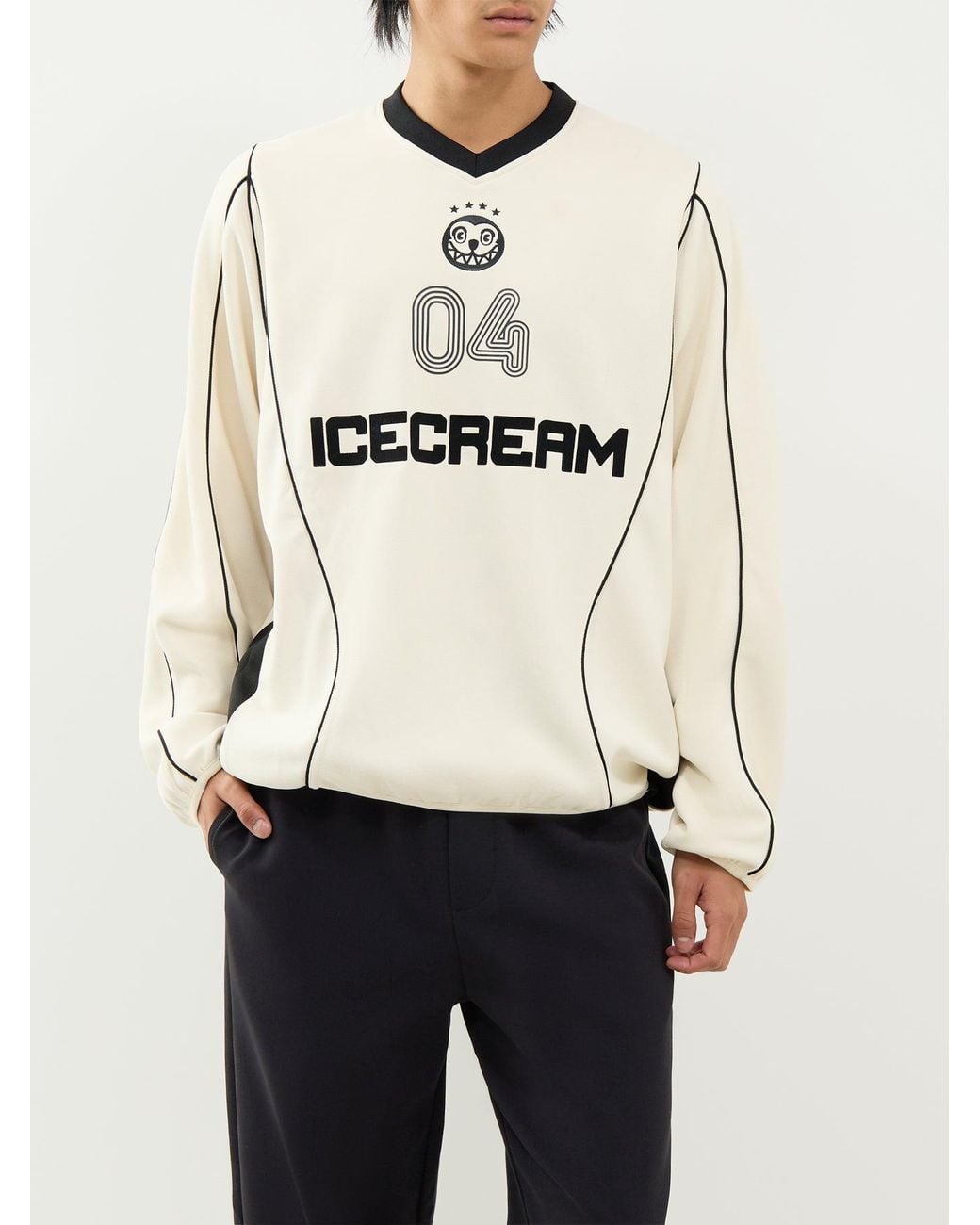 ICECREAM White Training T-Shirt for men