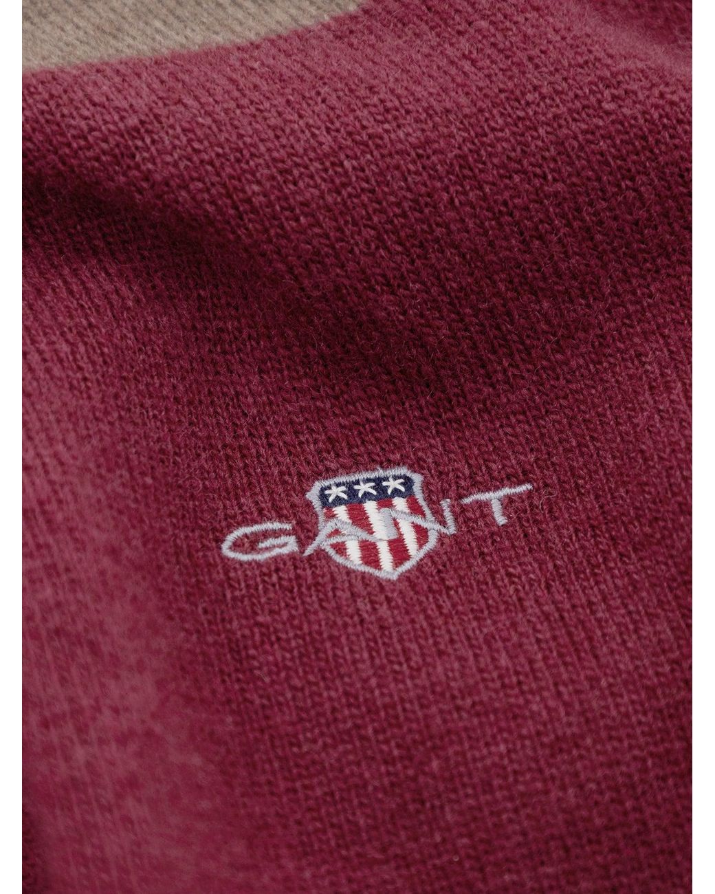 Gant Red Barstriped Rugger for men
