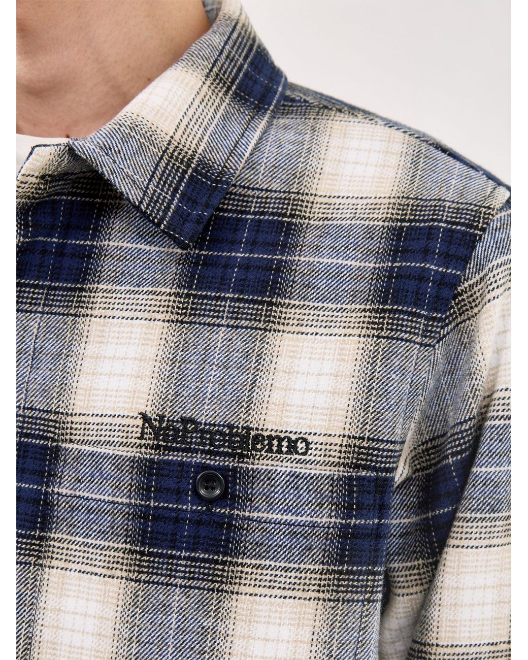 No Problemo Gray Mini Problemo Overshirt for men