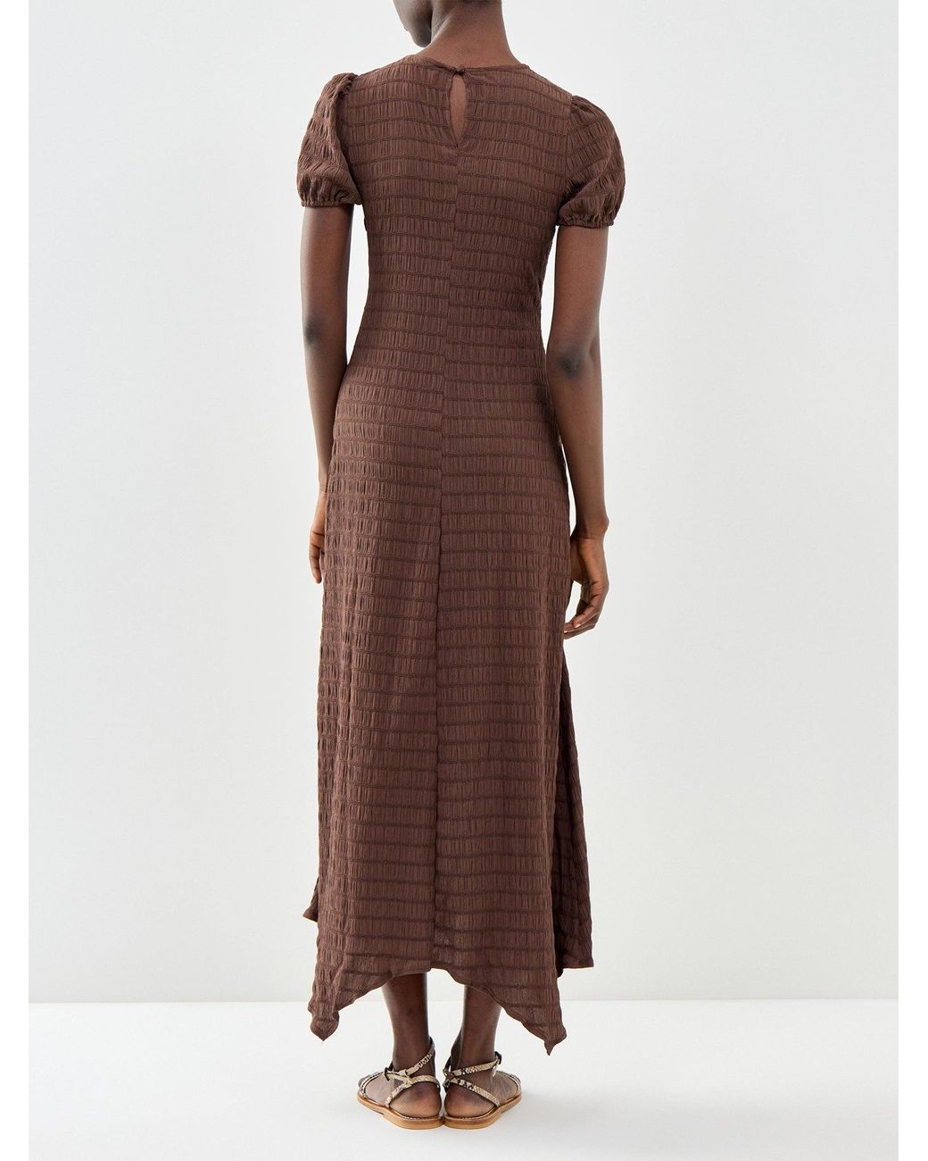 Nobody's Child Brown Cassandra Midi Dress