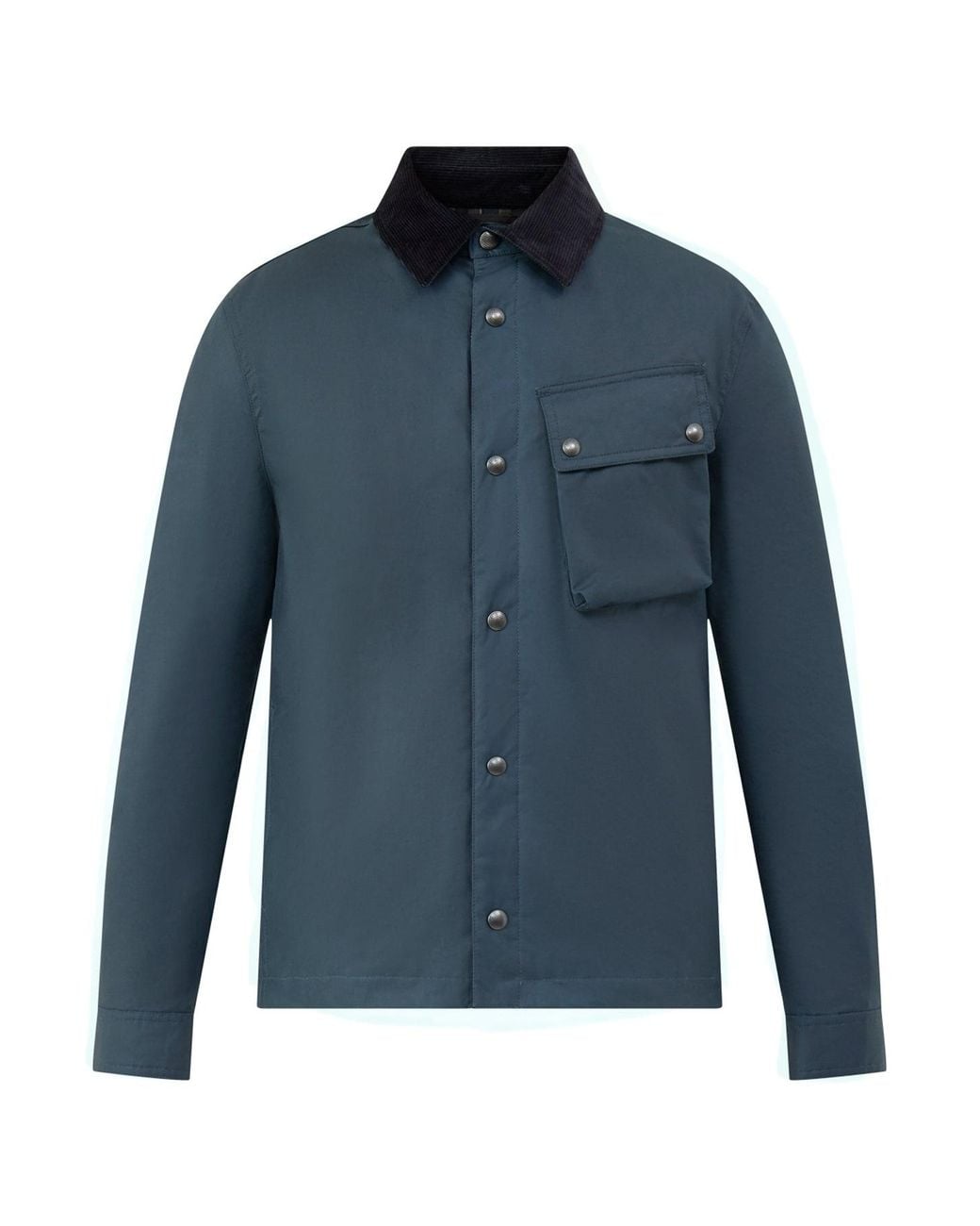 Belstaff Blue Ground Waxed Jacket for men