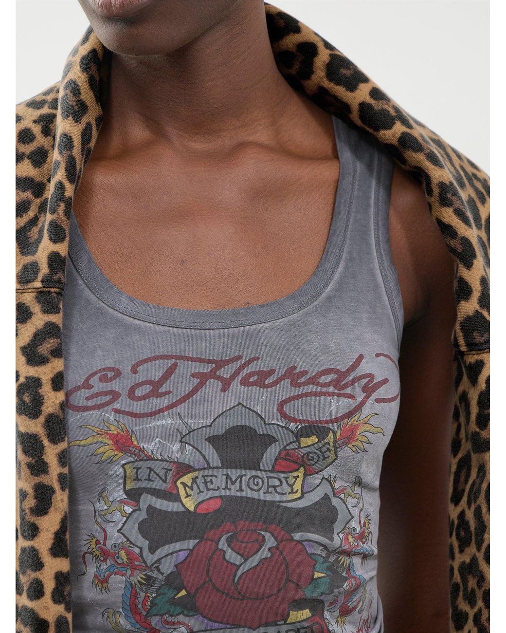 Ed Hardy Gray Ed Hardy Womens