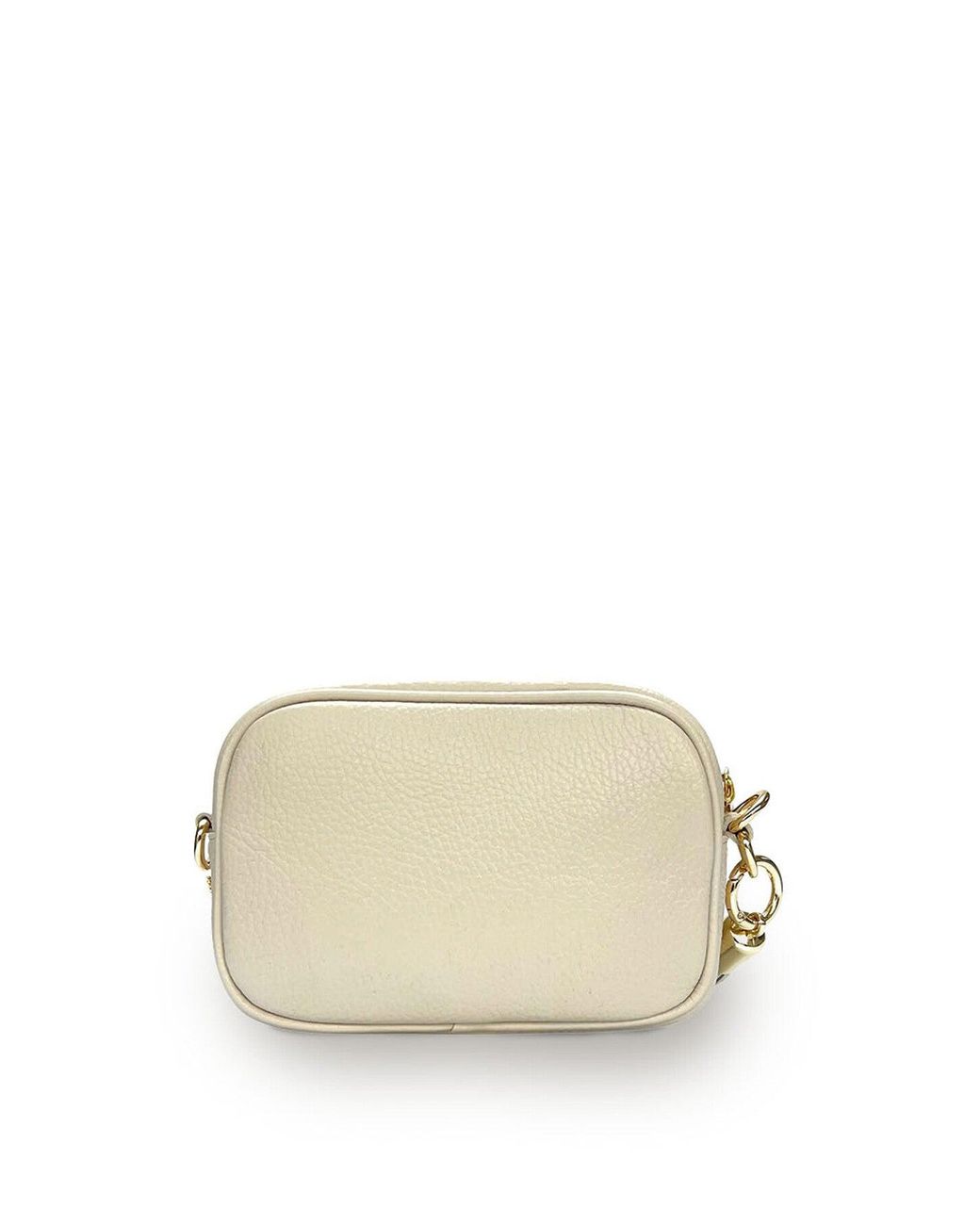 Apatchy London White The Mini Tassel Phone Bag