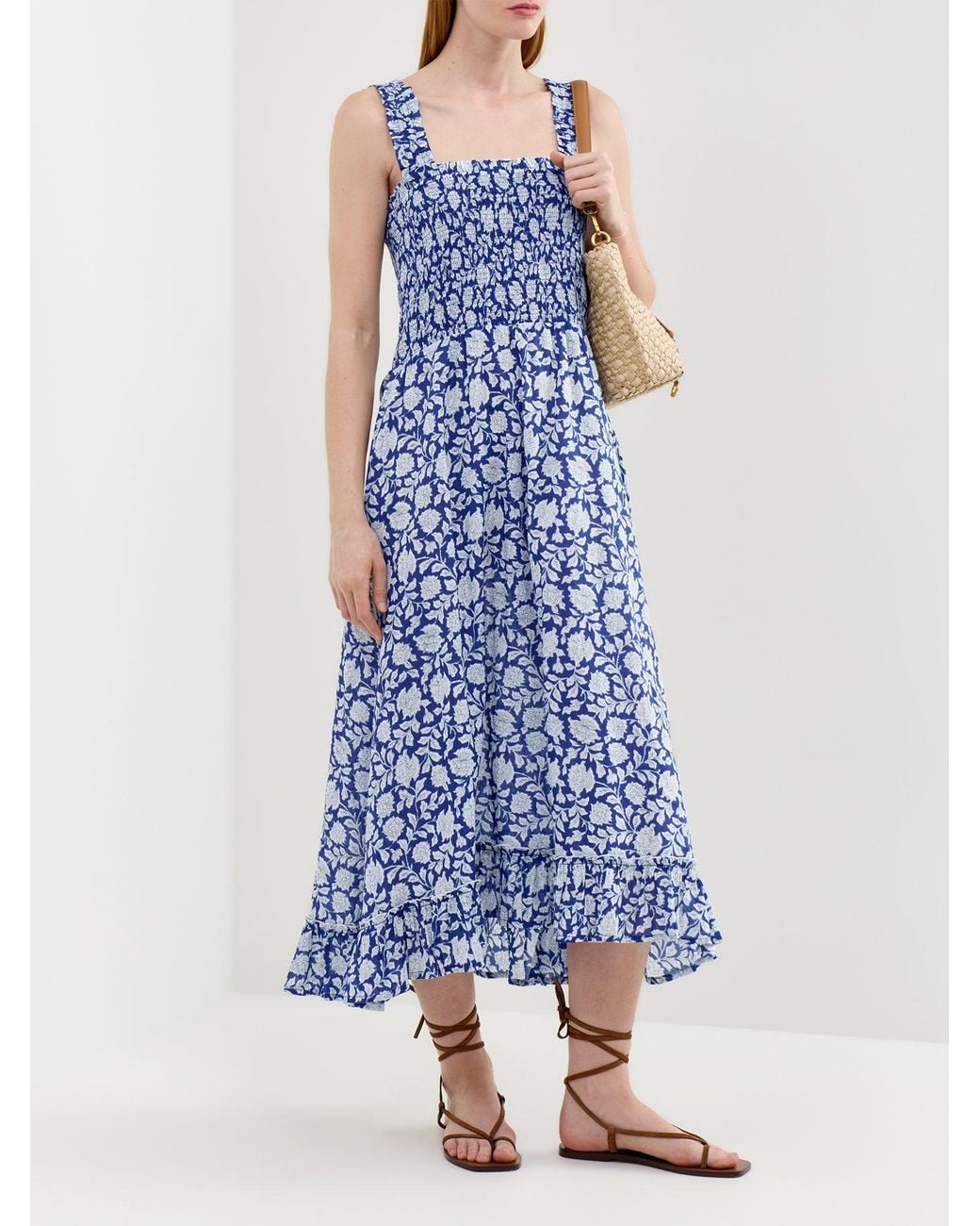 Aspiga Blue Rhianna Organic Maxi Dress