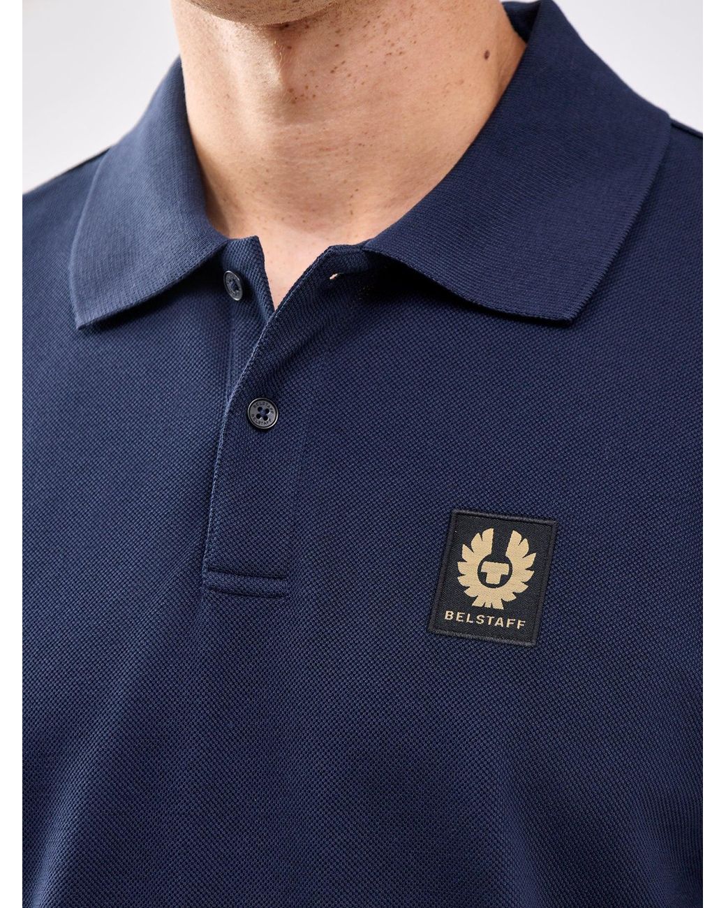 Belstaff Blue Polo Shirt for men