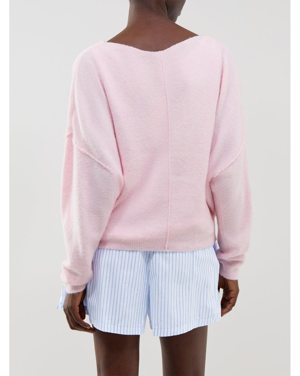 American Vintage Pink Damsville Long-Sleeved Top