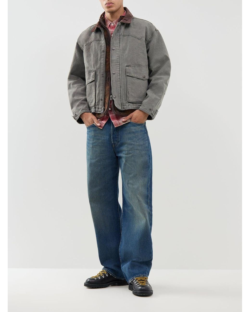 Levi's Blue 501 Loose Jeans for men