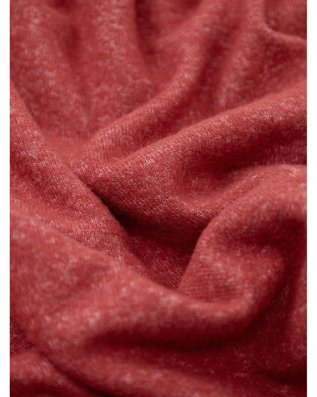Soya Concept Red Biara 1 Long-Sleeved Blend Knitted Jumper