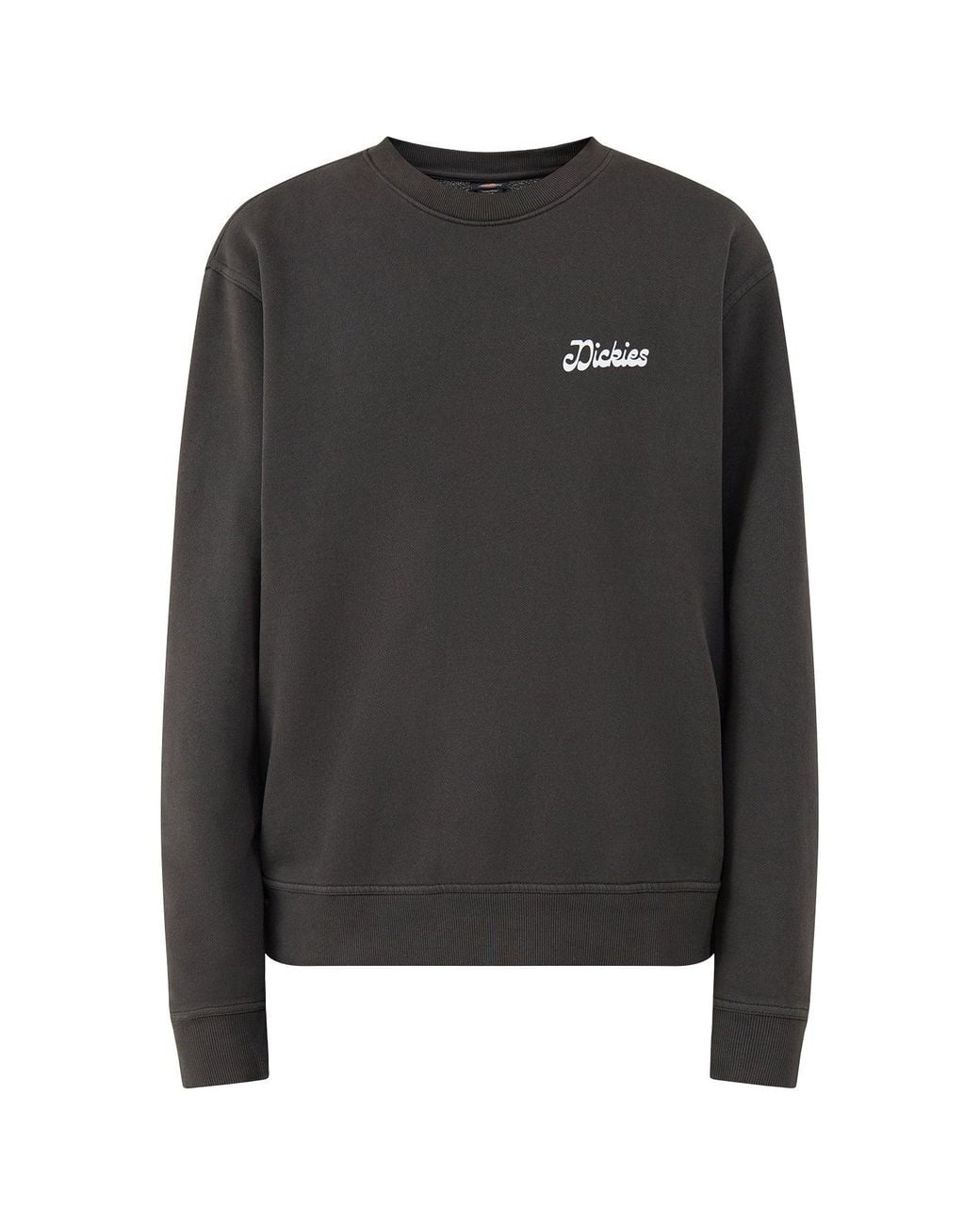 Dickies Black Cornville Crew Neck Sweatshirt for men