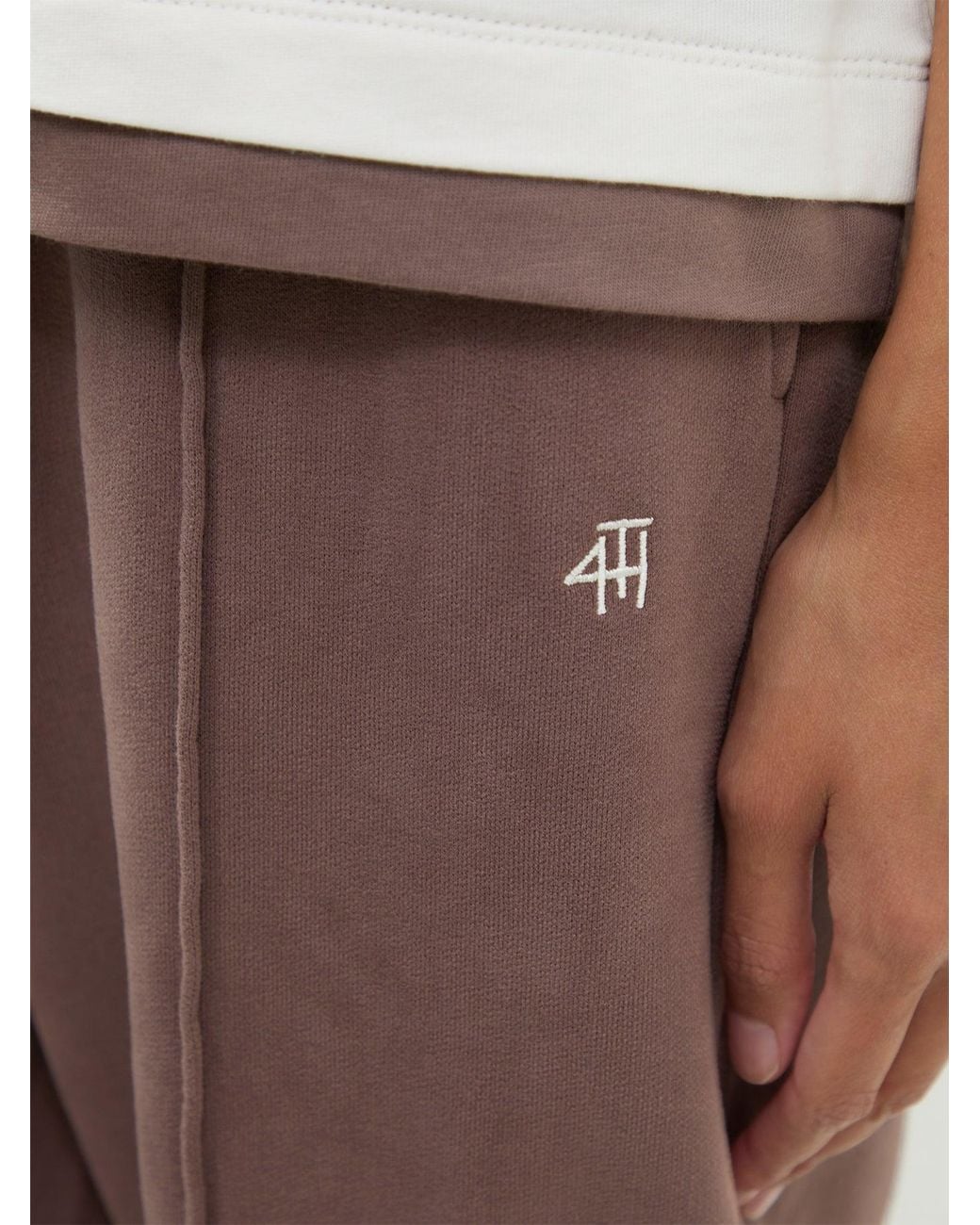 4th & Reckless Brown Fergie Joggers, Cotton