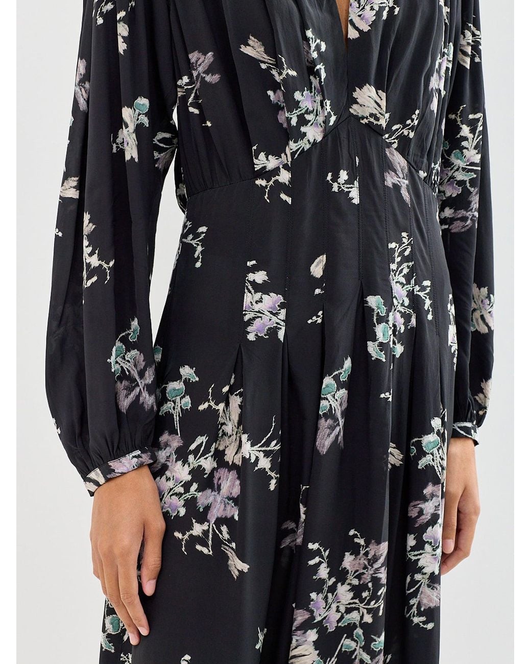 Isabel Marant Black Lynoa Maxi Dress