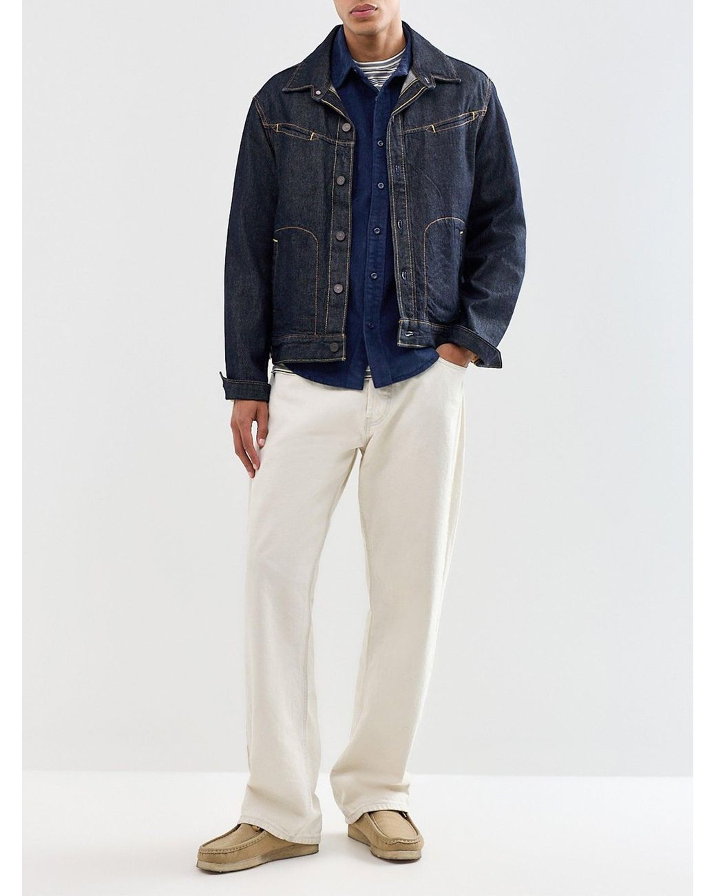 Levi's Blue Cord Overshirt for men