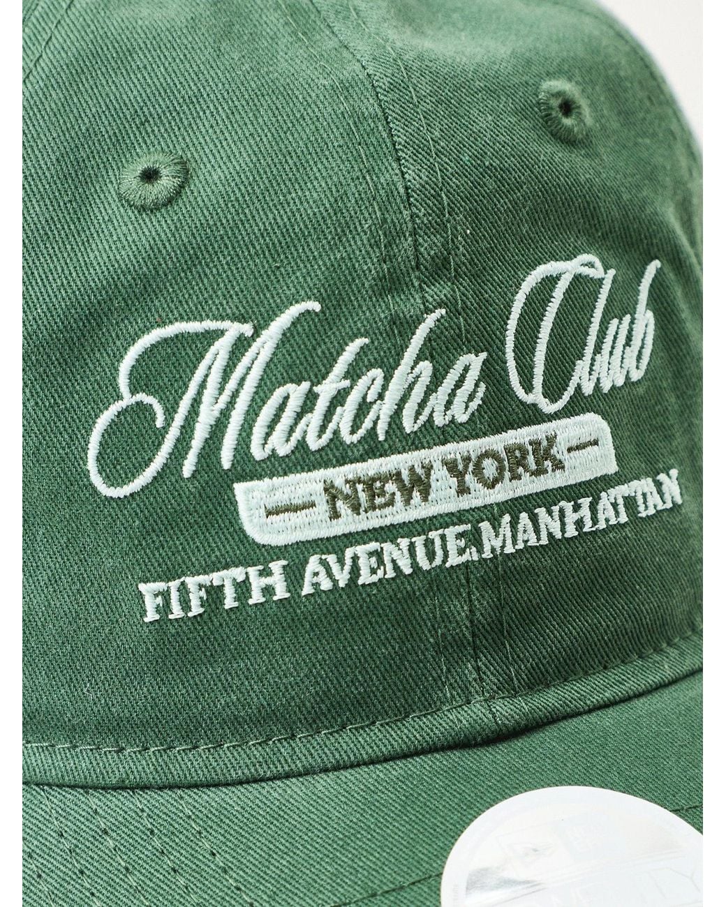 KTZ Green Café Slogan 9Twenty Cap