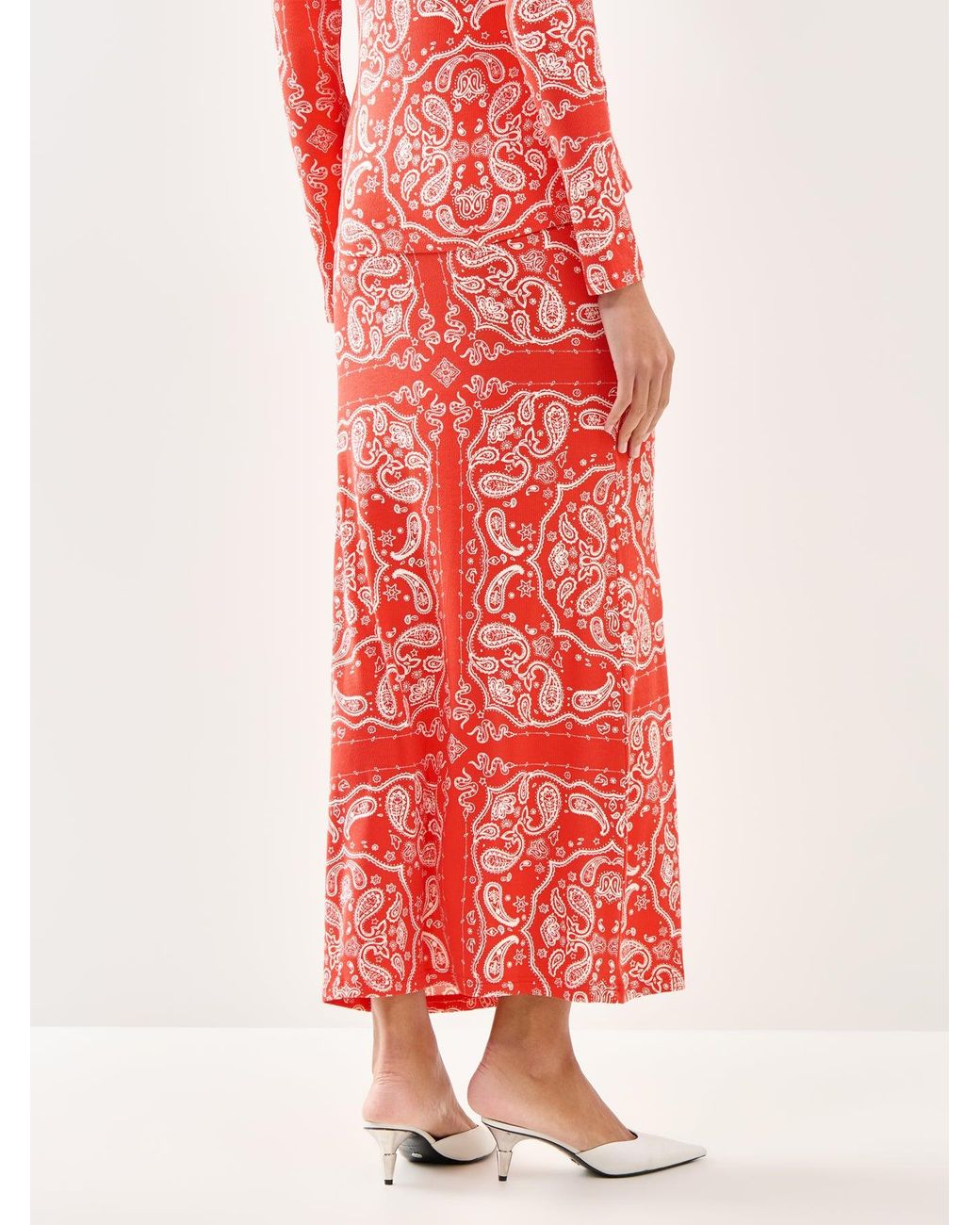 Never Fully Dressed Red Dorris Skirt