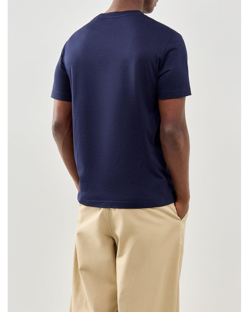 Gant Blue Graphic T-Shirt for men