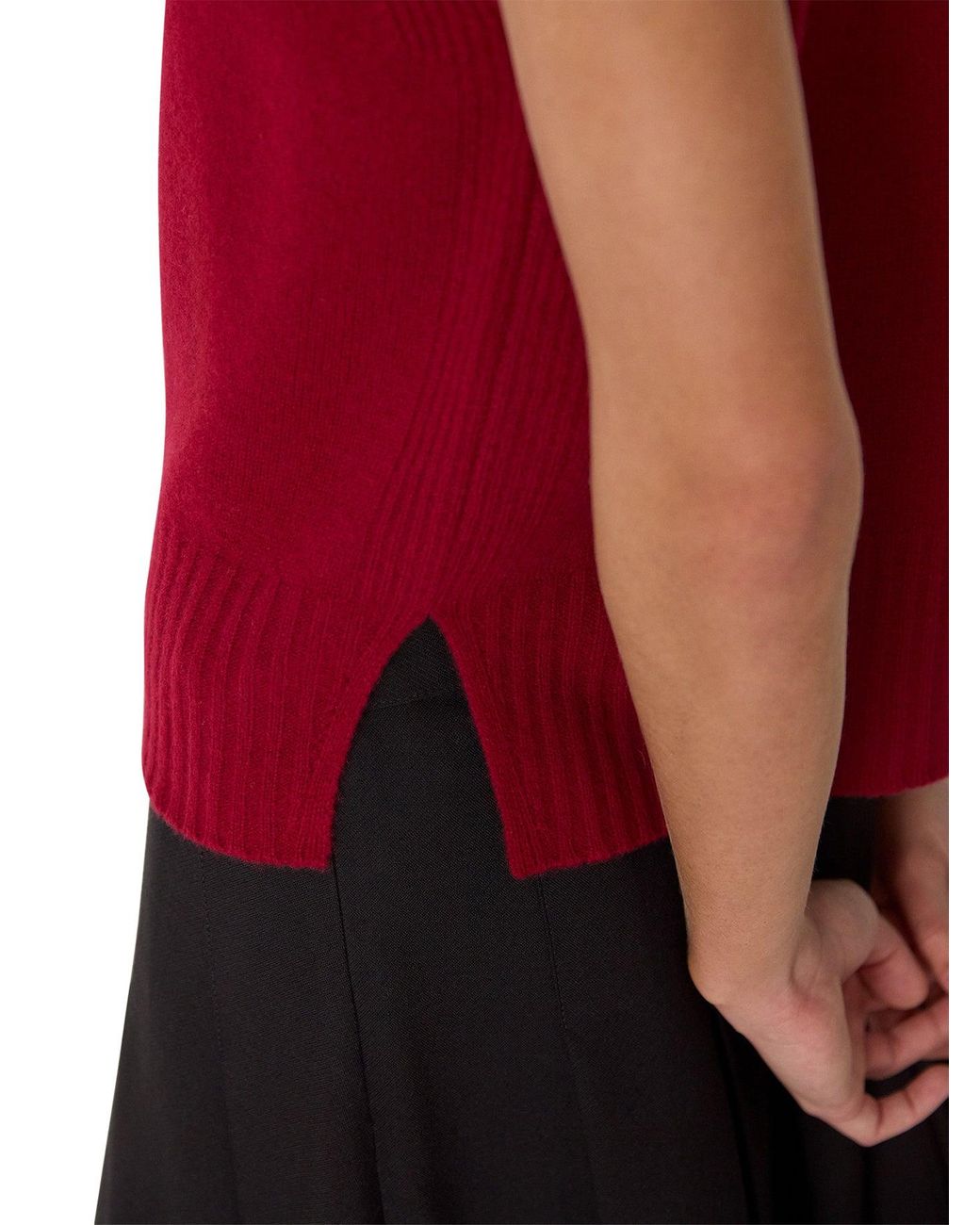 Whistles Red Sleeveless Tank