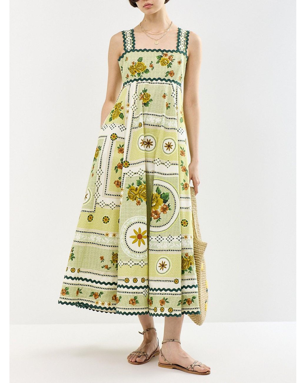 ALÉMAIS White Dixie Summer Dress