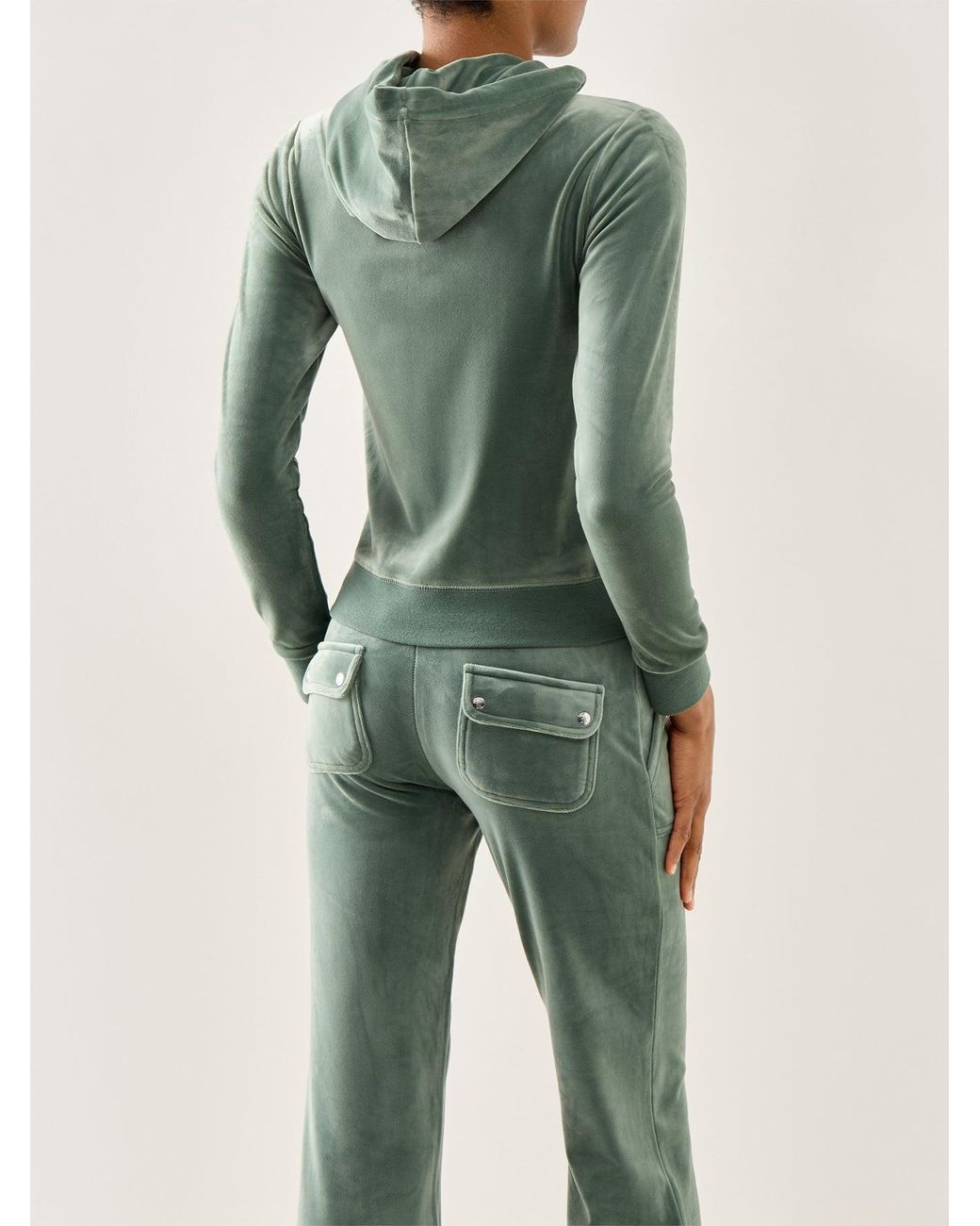 Juicy Couture Green Robertson Class Hoodie