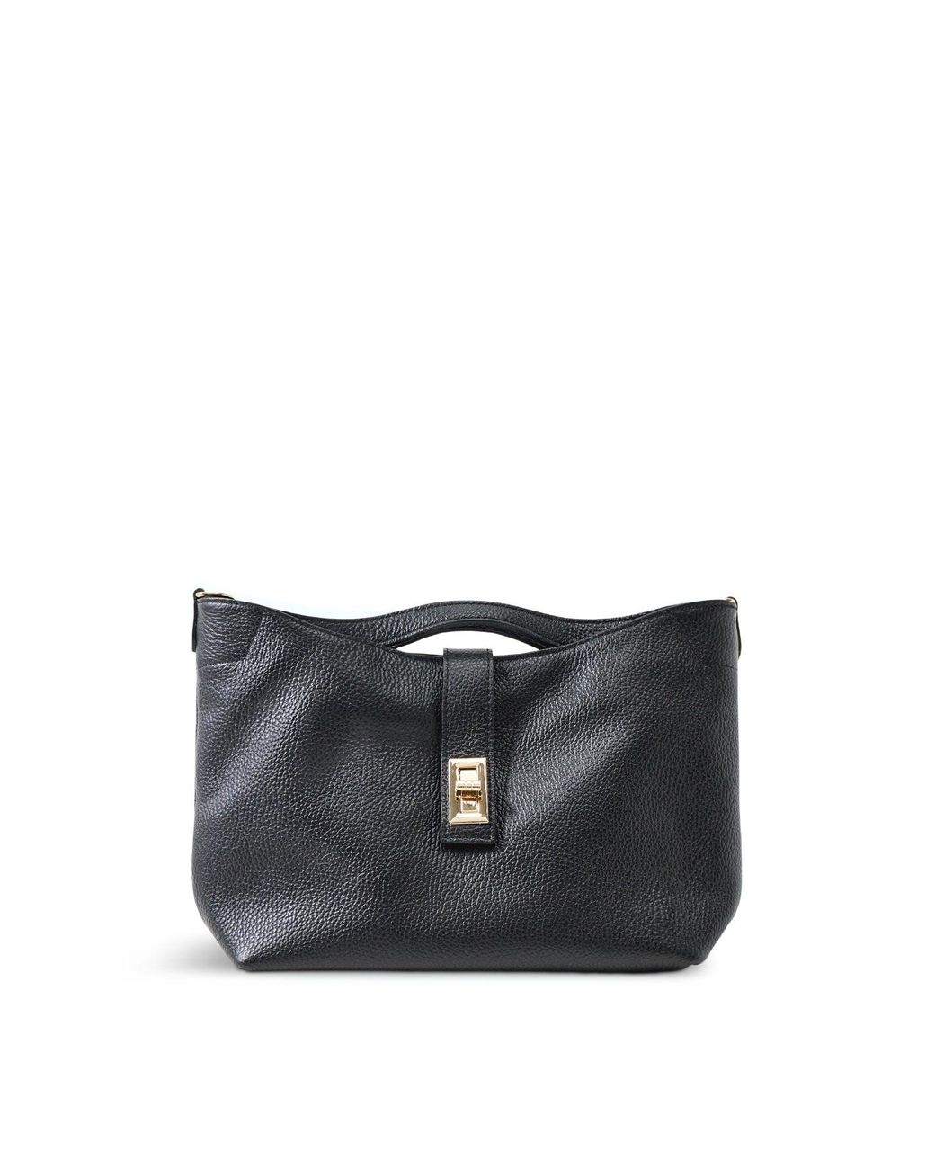 Marlon Black Clarity Medium Shoulder Bag
