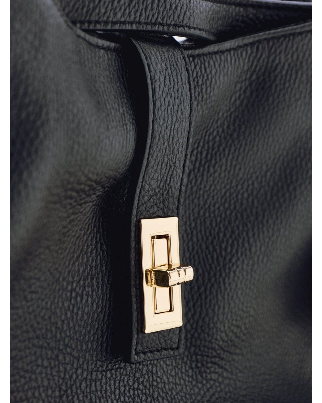 Marlon Black Clarity Medium Shoulder Bag