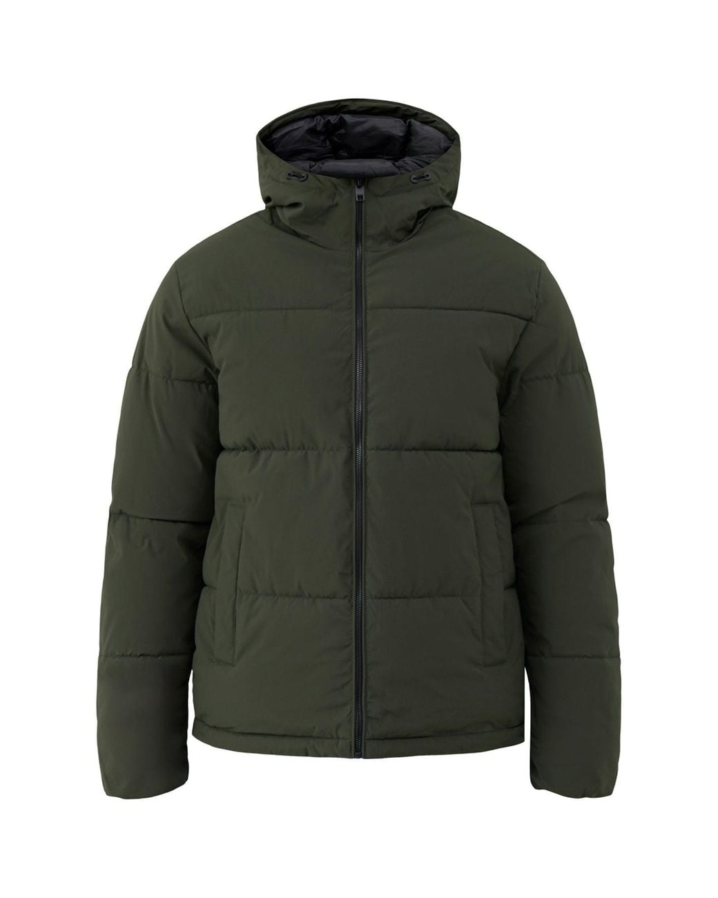 Jack & Jones Green Galaxy Puffer Jacket for men